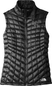 Ladies North Face Vest, AMSE, Black